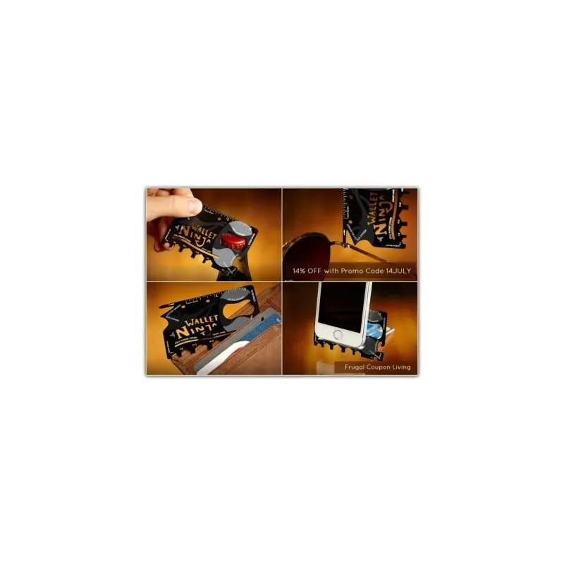 Accesoriu multifunctional 18in1 Ninja Wallet