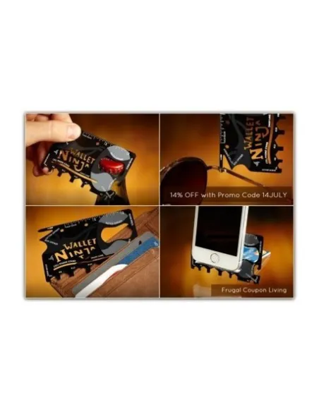 Accesoriu multifunctional 18in1 Ninja Wallet