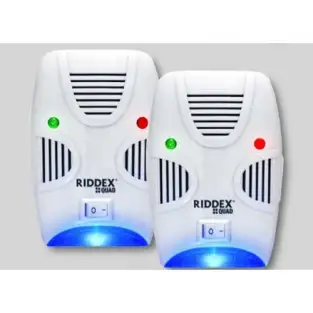 Aparat anti rozatoare, anti soareci, anti sobolani, anti gandaci - Set 2 bucati aparate Riddex Quad la pret de 1 bucata