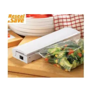 Aparat pentru sigilat orice punga Reseal and Save