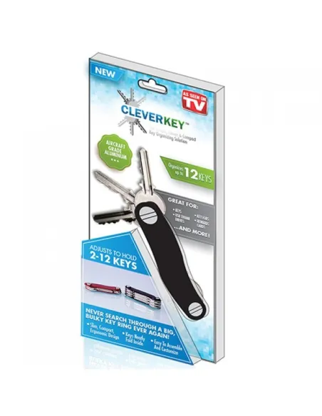 Breloc tip organizator pentru 12 chei Clever Key
