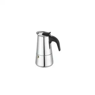 Espressor inox pentru aragaz - capacitate 9 cesti cafea