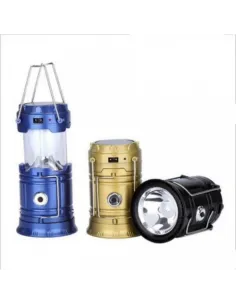 Felinar solar LED reincarcabil - foarte simplu de utilizat, fiind ideal pentru a fi folosit in vacante, camping, pescuit 2