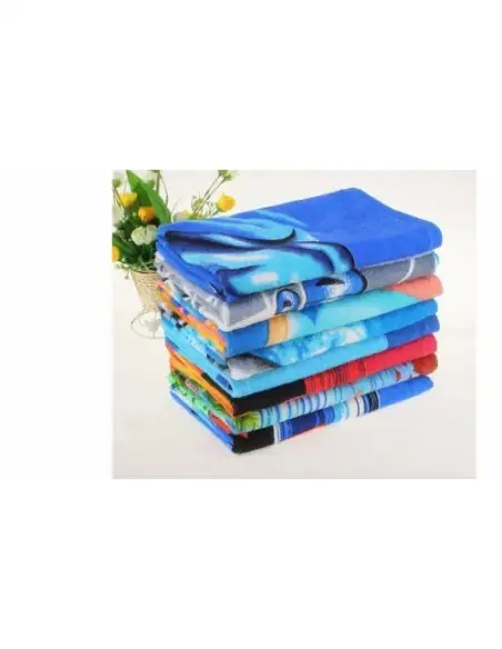 Pachet Family - 4 prosoape pentru plaja, din microfibra, diverse culori si modele