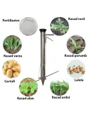 Plantator cultivator manual pentru rasaduri din otel inox