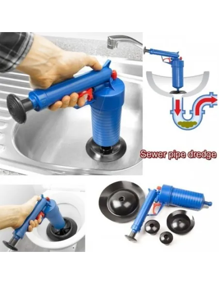 Pompa de desfundat chiuvete si toalete - Solutia perfecta si rapida