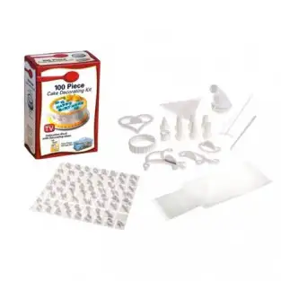 Set 100 de piese pentru decorare prajituri