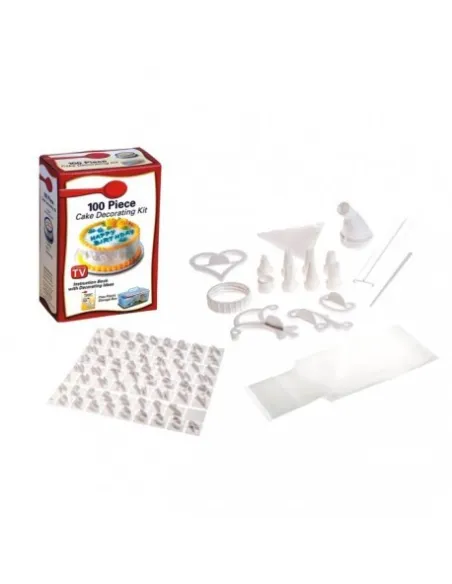 Set 100 de piese pentru decorare prajituri