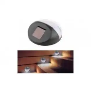 Set 4 lampi solare de perete cu 2 led-uri