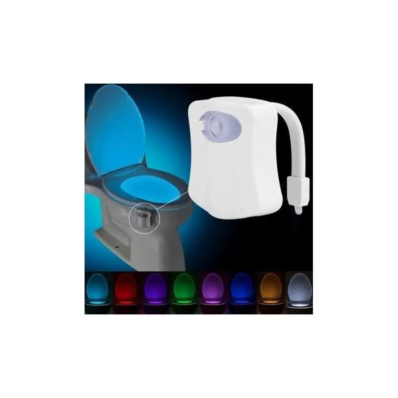 2 x Lampa LED pentru vasul de toaleta cu senzor de miscare Bowl Light