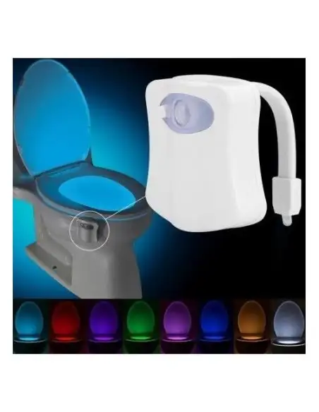 2 x Lampa LED pentru vasul de toaleta cu senzor de miscare Bowl Light