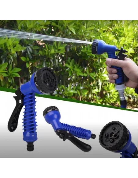 Furtun de gradina extensibil la 30 m + pistol cadou