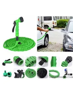 Furtun de gradina extensibil la 45 m + pistol cadou
