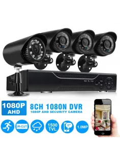 Kit supraveghere 4 camere CCTV Ahd