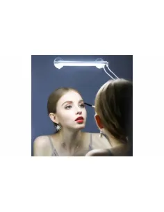 Lampa neon LED, cu ventuze, pentru machiaj