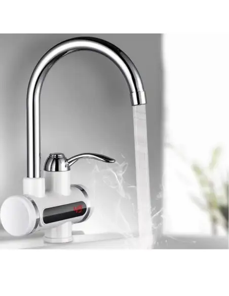 Robinet electric instant digital - pentru incalzirea apei la chiuveta si dus