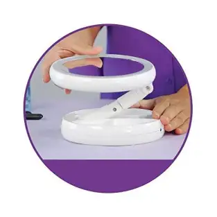 Oglinda pliabila, iluminata cu LED-uri red-mag.ro 2