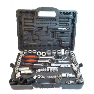 Trusa cu chei tubulare clicket 120 piese