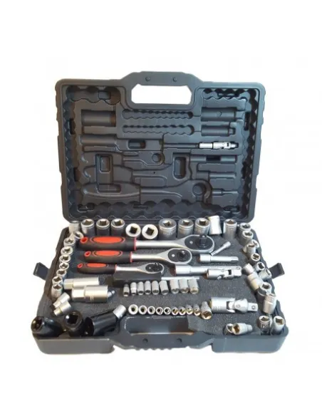 Trusa cu chei tubulare clicket 120 piese