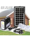 Kit Solar cu panou voltaic, Lanterna LED Radio FM USB 3 Becuri 6V4Ah 8028