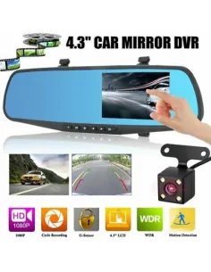Oglinda retrovizoare auto Blackbox DVR Full HD 1080 red-mag.ro 2