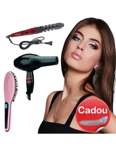 Pachet Promotional Coafura + Aparat pentru caratarea tenului cadou