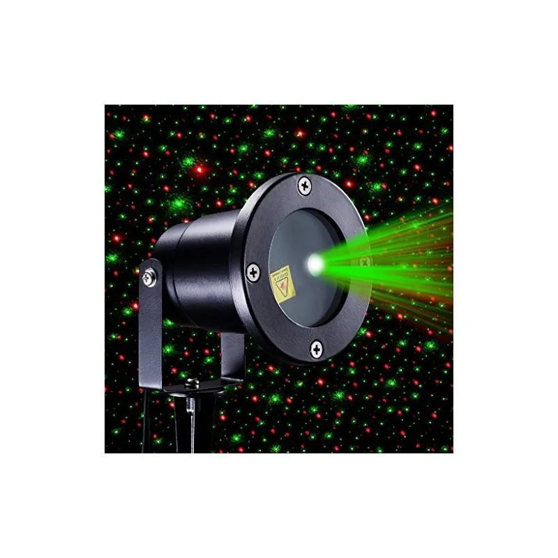 Proiector cu telecomanda laser motion pentru exterior/interior