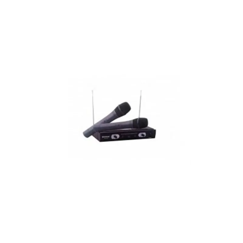 Set 2 microfoane wireless cu receiver
