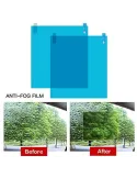 Set 2 x folii universale pentru oglinzi sau geamuri auto, anti ceata, antiaburire, anti stropire