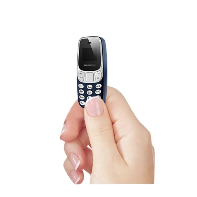 Mini telefon mobil, BM10 Dual SIM, OLED, 7 cm, 30 grame, 350mAh