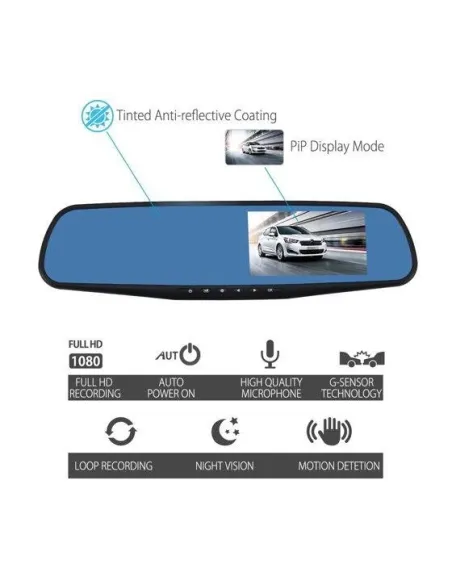 Camera dubla Full HD + Car Kit Bluetooth N8 + Priza tripla USB