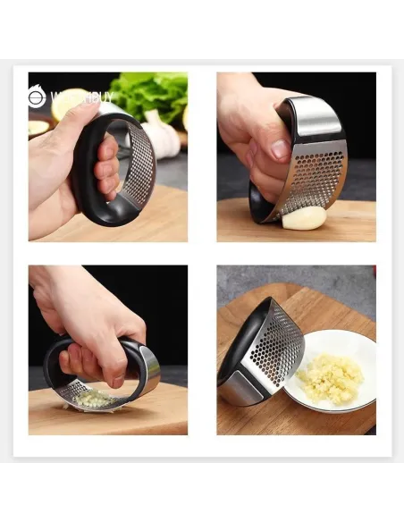 Presa manuala pentru usturoi sau ghimbir