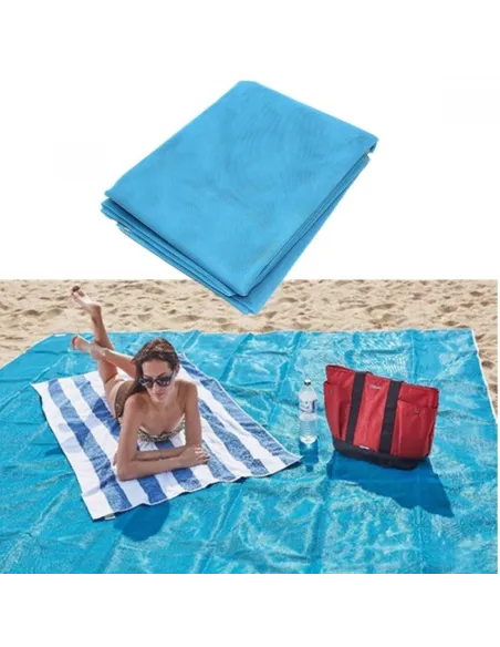 Prosop de plaja 150 x 200 cm, PVC. Nu retine nisipul. red-mag.ro