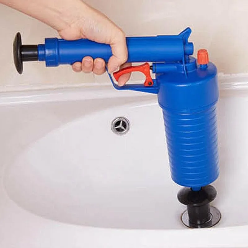 Pistol cu aer comprimat pentru desfundat scurgerile red-mag.ro