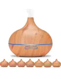 Difuzor de aromaterapie, 7 culori ambientale, capacitate 300 ml