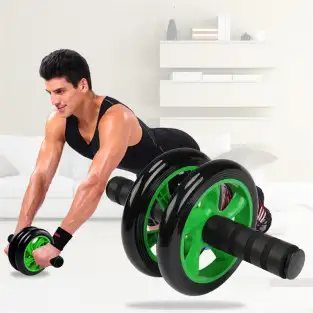Roata fitness pentru abdomene: Ab Roller Wheel red-mag.ro