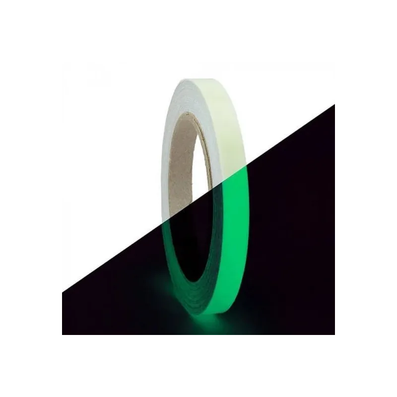 Set 7 x banda fosforescenta adeziva, 3 M x 1 cm red-mag.ro