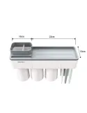 Organizator cu suport magnetic pentru pahare red-mag.ro