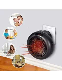 Mini aeroterma portabila cu display digital, 600 W - Wonder 2