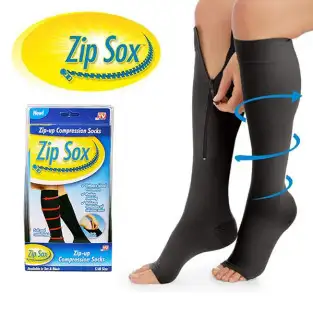 Sosete compresive - ciorapi medicinali - culoare negru 2