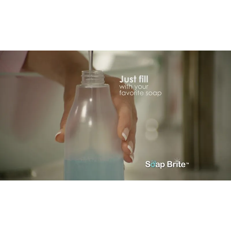 Dozator de sapun cu lumina LED, 400 ml, senor de miscare