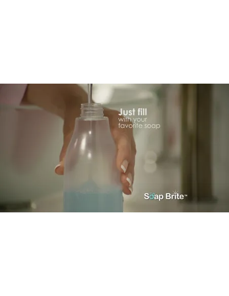 Dozator de sapun cu lumina LED, 400 ml, senor de miscare