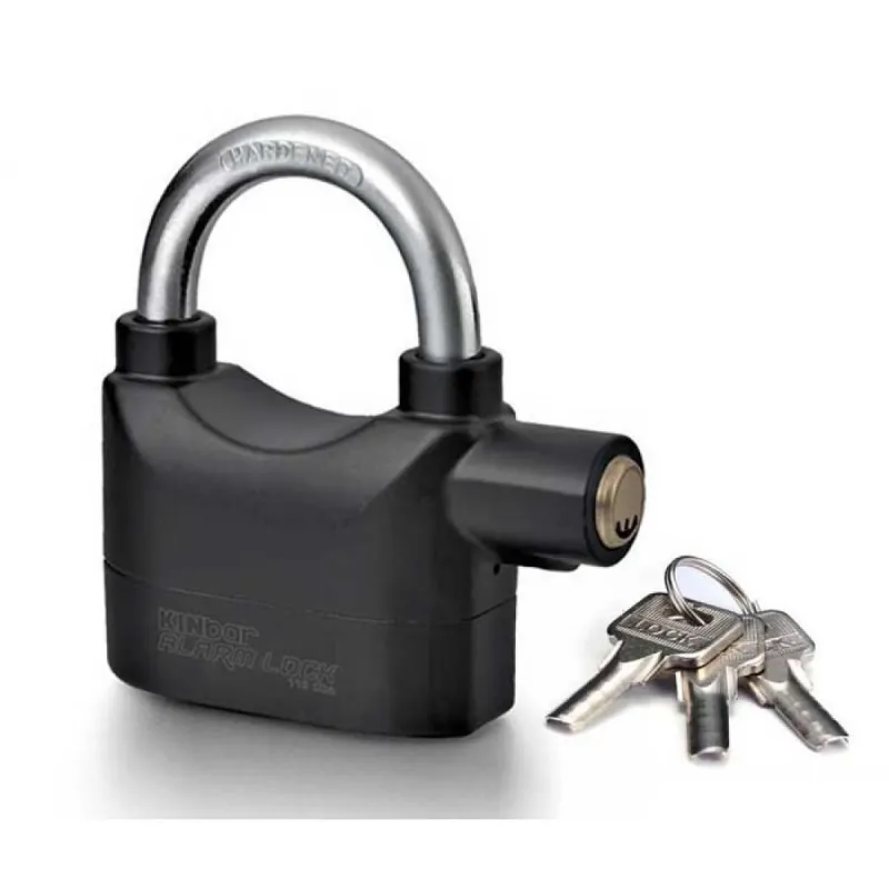 Lacat din otel calit cu alarma Viper 110 dB si senzori la