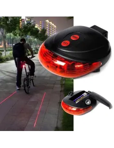 Stop bicicleta cu proiectie laser red-mag.ro