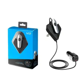 Casca handsfree cu microfon, Car Kit cu dock de incarcare auto 2