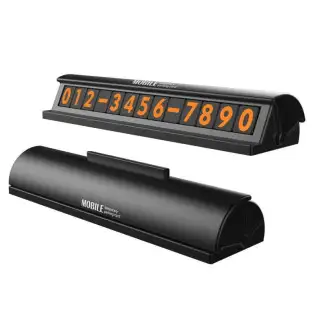Placuta numar telefon parcare, pentru parbriz red-mag.ro