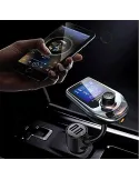 Car Kit Bluetooth D5 MP3 Player, Radio, Audio, Fast USB Charger