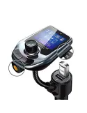 Car Kit Bluetooth D5 MP3 Player, Radio, Audio, Fast USB Charger