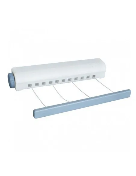 Suport de rufe retractabil de perete, argintiu red-mag.ro