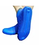 Huse din silicon pentru protectie incaltaminte, albastru